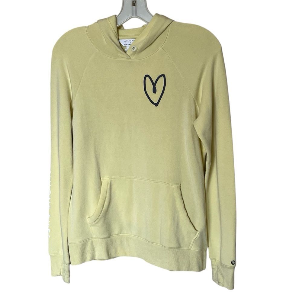 Athleta Girl X Simone Biles In Your Element Collab Hoodie In Yellow Size XL/14
